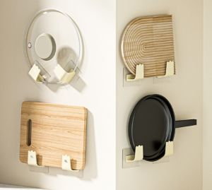 Multifunctional Wall-mounted Storage Rack for Household Kitchen Bathroom Multifunctional Punch-free Washbasin Storage Rack