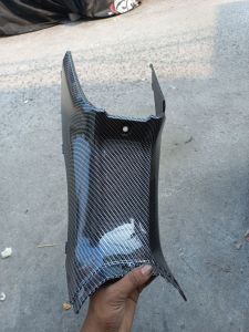 cover tanki satria hiu karbon