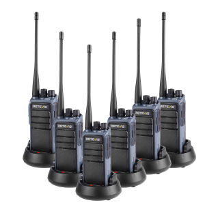 Retevis C4 C64วิทยุระยะไกลแบบสองทิศทางที่สามารถใช้ได้กับคนงานกลางแจ้งเช่นไซต์ก่อสร้างการรักษาความปลอดภัยฟาร์มค้าปลีกฯลฯ