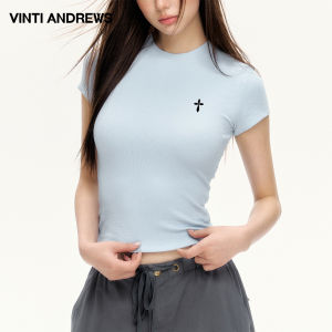 Slim Fit Shoulder T-Shirt