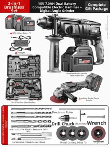 ZHI | Brushless Lithium Battery Multi-function Polish Cut Grind Angle Grinder