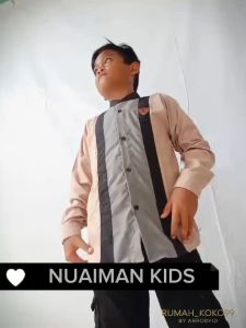 Baju Koko Nuaiman Anak Usia 7 sampai 14 Tahun Termurah Terlaris