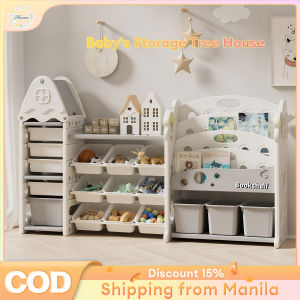 Space-Saver Kids Toy & Book Organizer Rack 4-Tier Large Capacity Storage for Toys Picture Books Easy Reach for Toddlers