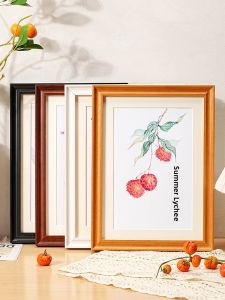 Real Wood Cross-stitch Mounting Wall Hanging Frame