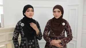 DMIMI Kurung Pahang DHALEJA | Material High Quality Velora Weave Embroidery | Small Size to Plus Size
