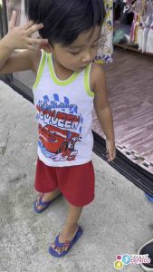 3 Pcs Sando Tops for Boy Newborn to Toddler Cotton Non Faded Prints Clothing Set 6 Months to 7 Years Old