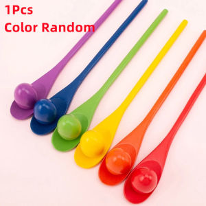 Montessori Rainbow Wooden Spoon Sensory Toy Color Matching Balance Game Kid Early Educational Wooden Toy Preschool Teaching Aids