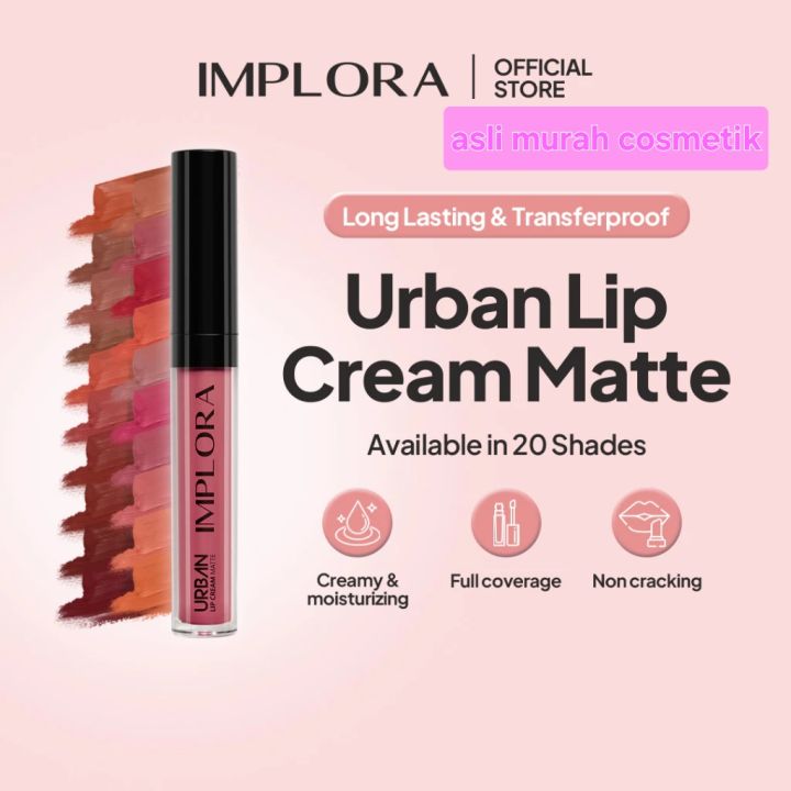 Implora Urban Lip Cream Matte Lazada Indonesia