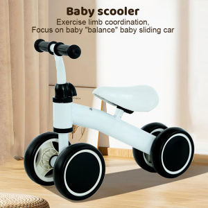 Balance Bike for 1-3 Year Old Kids Boy Girl Mini Bike for Baby Toddler With 4 Wheels Kids Scooter 