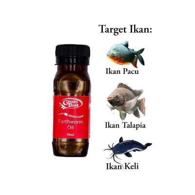 Greenbait Earthworm Oil Flavour 50ml Fishing Bait (Perisa Umpan Minyak Cacing)