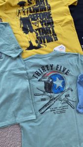 Kaos Anak Laki-Laki Maroon Usia 7-16 Tahun Bahan Katun Kombed 30s