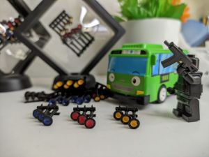 DIECAST CORONG ATAS ( CORTAS ) MINIATUR UNTUK MAINAN BUS BASURI TELOLET