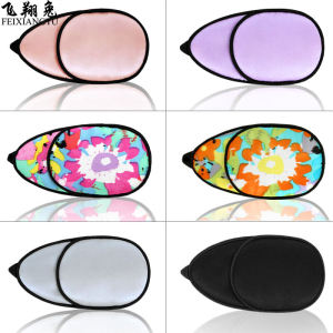 ผ้าคลุมตาไหมสำหรับผู้ใหญ่และเด็ก ผู้ชาย ผู้หญิง ฝึกซ้อมการมองเห็นตาเดียว กันแสง กันแสง สไตล์ผ้าฝ้าย