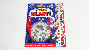 Marvel Spiderman Sticker Blast Activity Book For Kids With Fun Activities