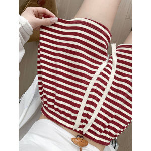 LANMENGYA | Summer High Waist Drawstring Loose Womens Shorts
