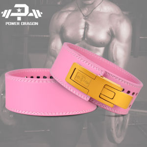 Powerlifting Fitness Belt Quick Buckle Super Faux Leather Professional Sports Men Women Training Deep Squat Deadlift Lever