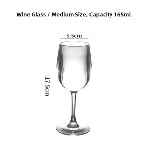 Shatterproof Acrylic Wine Glass