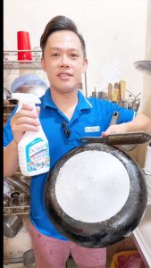 Nước tẩy đa năng Dr Natro siêu sạch mọi vết bẩn công nghệ ION TỪ TRƯỜNG tặng Miếng nhám thần thánh 500 ml