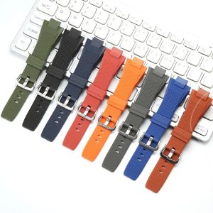 Quick Release Resin Watchband Suitable For Casio G-SHOCK GST-B400 Series Mens Rubber Replacement Strap Waterproof Accessories