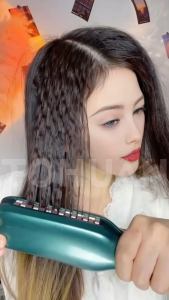Fast Volumizing Hair Crimper Lattice Hair Fluffing Iron 5 Temperature Adjustable Negative Ion Fluffy Hair Volumizing Styler