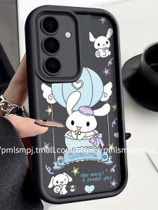 Anti-Fall Silicone Phone Case for Samsung A54 5G Cartoon Full Edge Protection Frosted Womens Style Compatible with A34 A14 A24