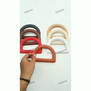 Gagang Tas Berkualitas Tinggi: Setengah Lingkaran Kulit Sintetis & DIY Accessories