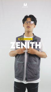 Rompi Zenith Hikemore Original / Rompi Motor Zipper YKK Banyak Kantong