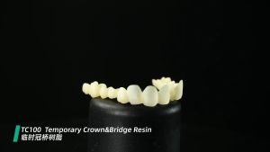 Nhựa in 3d cầu và mão răng tạm thời eSun TC100 Temporary Crown & Bridge Resin 500-1000ml/ Chai