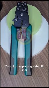 Tang Kupas Potong Kabel / Wire Crimper Pliers Tools 8