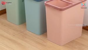 Oxihom Tempat Sampah Plastik Roll Tong Sampah Dapur Trash Bin