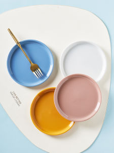 Nghệ Thuật Trang Trí Bánh Kẹo Bằng Gốm Sứ Chịu Nhiệt Độ Cao 5 Inch Bát Đựng Nước Sốt Đa Năng Hình Tròn Đơn Giản Dùng Chung