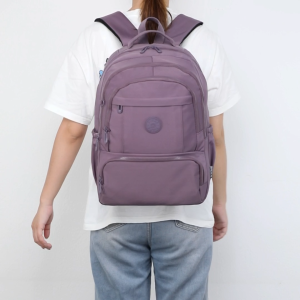 GROSIRAN OMYGOOSE Pioma Morka Tas Ransel Sekolah Wanita Laptop Bag 14 inch Nylon