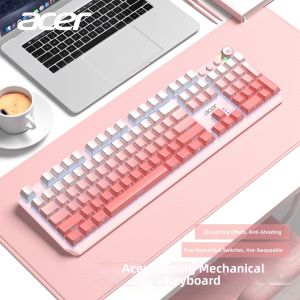 Acer | Full Key Hot-Swappable Wired Mechanical Keyboard with Blue Switches
