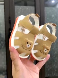 Dép SanDal Tập Đi Có Kèn Cho Bé Đế Mềm Nhẹ Êm Chân Chống Trơn TrượtGiày cho bé trai và bé gái giày tập đi cho bé 034