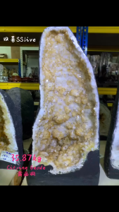 黄晶洞Citrine Geode✨ 晶花✅ 钛晶✅ 横生晶✅ 优惠特价 Special✨ #黄晶洞 #citrine #旺财气 #新家装修 #开业开张 #礼品 #crystal