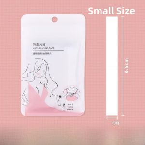 Double-Sided Anti-Light Stickers for Clothes One-Shoulder Dresses Shirt Shoulder Straps Anti-Sweat Anti-Slip Invisible Fixing Pads