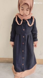 Gamis Anak Perempuan Terbaru Lebaran 2025