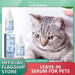 Yegbong Waterless Cat Oil Odor Eliminator Serum Body Wash Pet Odor Removal Rinse Free Odor Removal For pet supplies Portable cat oil Waterless Cat & Dog Dry Shampoo Eliminate Odor Smooth & Shine Easy Clean-Up Deodorize Smooth Shine Waterless Pet Serum