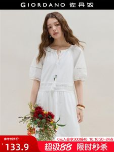 Designer Jean Paul Gaultier Embroidered Hollow out Midi Dress Womens Summer Vacation Style round Neck Sleeveless Gown