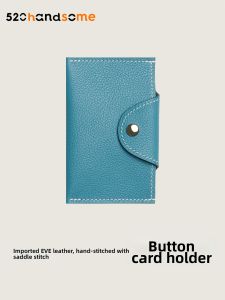 Luxurious Style Multifunction Card Holder Purse Genuine Leather