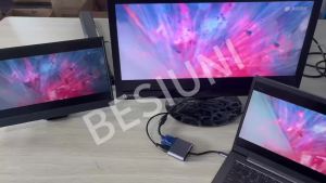 Bộ chuyển đổi USB C Type C sang HDMI tương thích VGA 4K USB3.1 Bộ chuyển đổi âm thanh video cho Galaxy S10/S9/S8 Huawei Mate 20/P30 Pro