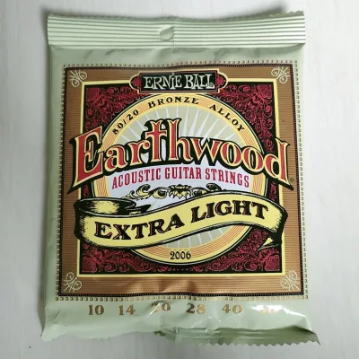 Senar gitar akustik string ernieball 010 satu set