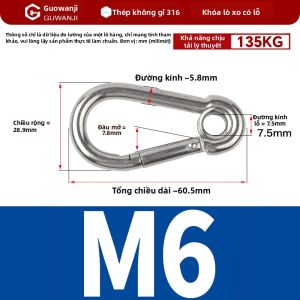 GUWANJI | Kẹp Bảo Vệ Inox 304