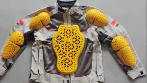 Motorcycle Jacket Protective Pads Breathable Motocross Jacket Pads CE2 Certification Moto Jacket Pads Shock-absorbing Anti-fall