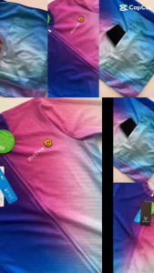 Áo Đạp Xe Nam Motive Men Cycling Jersey Gradient Purple Ombre Breathable Polyester