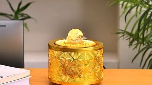 Thác Nước Phong Thủy Kim Hoàng Sắc Ngọc Decord Trang Trí Nhà Cửa Văn Phòng Cửa Hàng- Arthouse