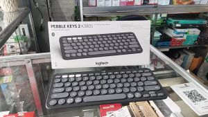 Bàn Phím Logitech Bluetooth Pebble Keys 2 - K380S (màu than chì)