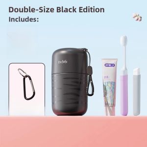 Portable Travel Toothbrush Cup Mini Wash Cup Dental Kit Mouth Rinse Cup Simple Style Embedded Installation for Travel