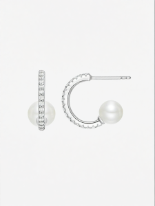 HEFANG Jewelry | Ballet Inspired Petite Hoop Earrings