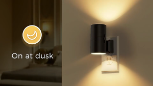 LED Night Light Plug in/ Modern Night Lights Plug into Wall/ Warm White 3000K/ Dusk to Dawn Sensor/ Eye Protection